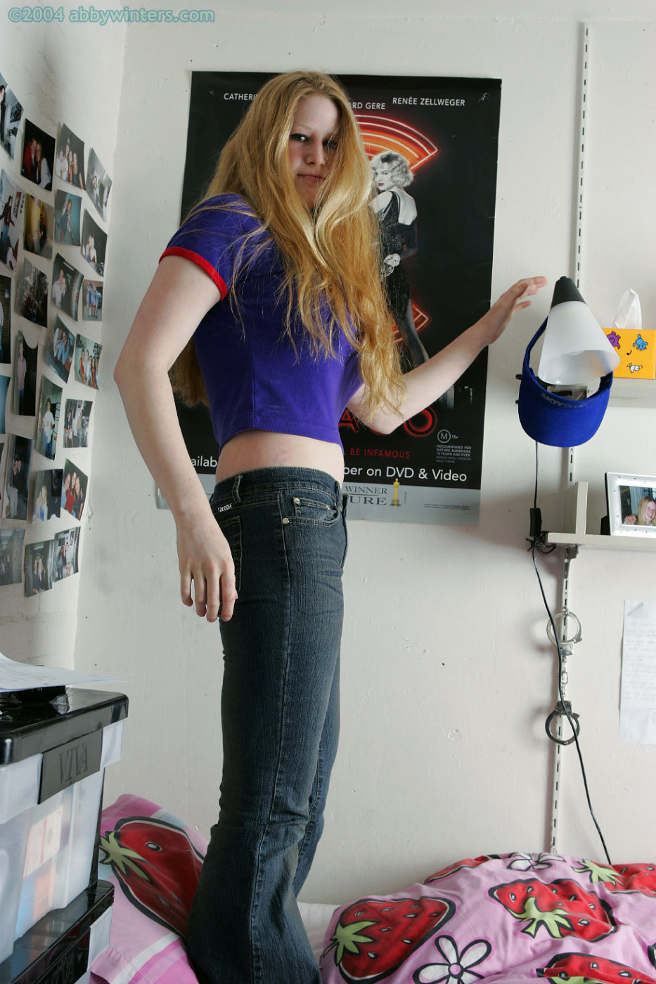Big boobs chick Chloe in black jeans - 02-chloe_b002 from Abby Winters
